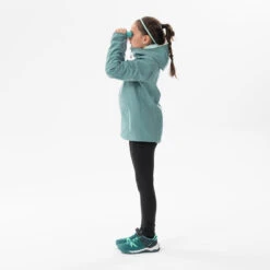 Quechua VESTE SOFTSHELL RANDONNEE - MH550 VERT PASTEL - ENFANT 7-15 ANS -Regatta FR veste softshell randonnee mh550 vert pastel enfant 7 15 ans 2