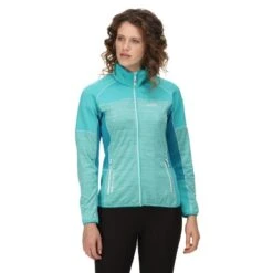 Regatta Veste Softshell YARE Femme (Turquoise Pâle / Turquoise Vif) -Regatta FR veste softshell yare femme turquoise pale turquoise vif 3